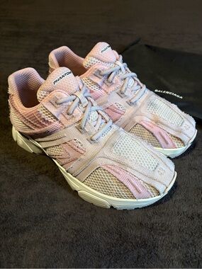 Balenciaga Phantom Sneaker Washed in Pink FW22
